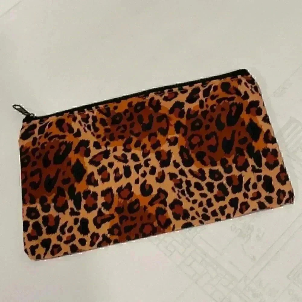 Leopard Cosmetic Bag for Women
